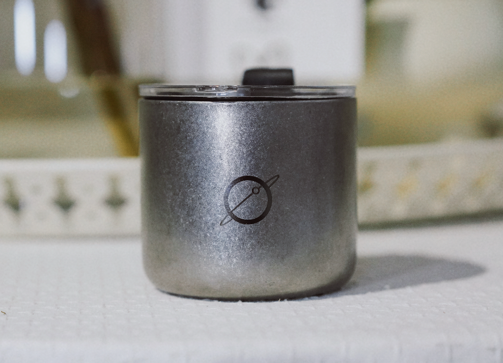 Matter Isolier-Tumbler mit Deckel · Doppelwandig Edelstahl - Ansicht 2