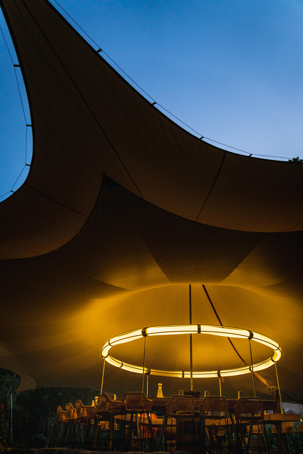 Loop's Event-Zelt · Volcano - Ansicht 2