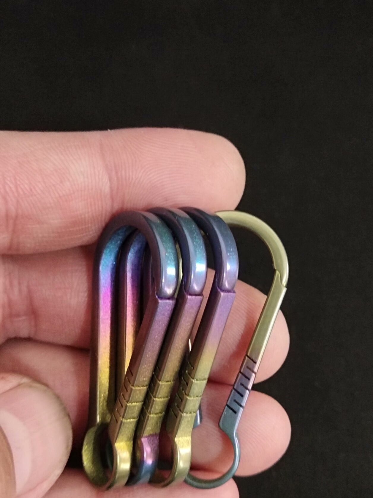 Titan-Karabiner Eloxiert · Bunt & Ultraleicht - Ansicht 1