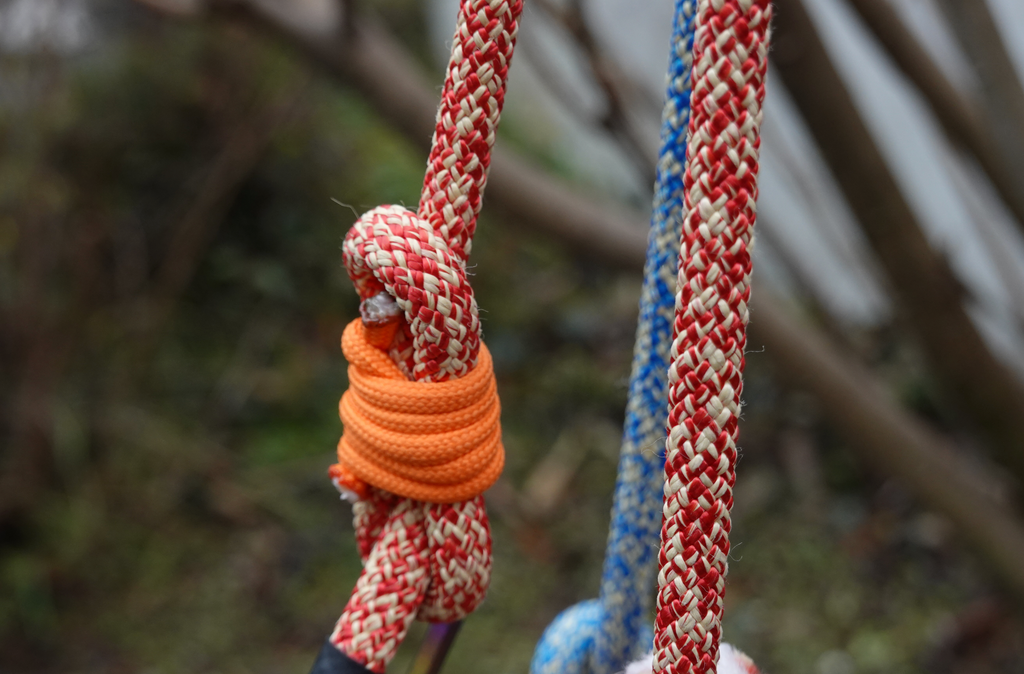 Kevlar & Dyneema Gurt Handgewebt · Blau/Rot - Ansicht 9