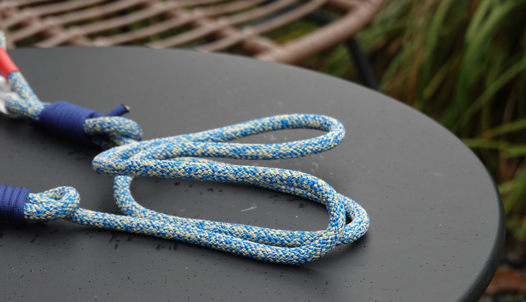 Kevlar & Dyneema Gurt Handgewebt · Blau/Rot - Ansicht 4