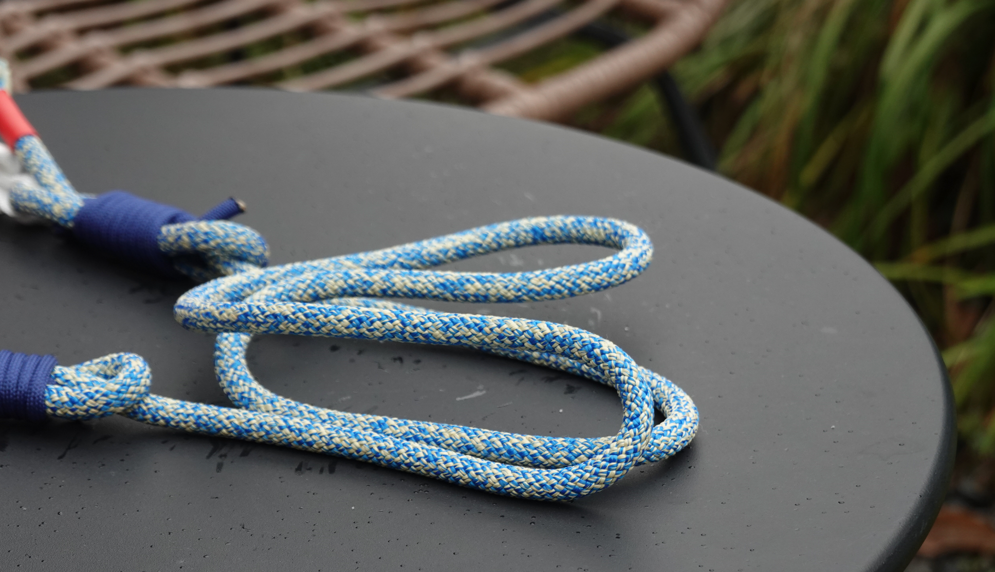 Kevlar & Dyneema Gurt Handgewebt · Blau/Rot - Ansicht 4