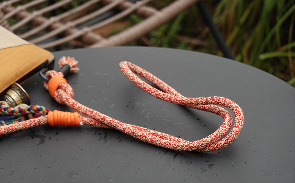 Kevlar & Dyneema Gurt Handgewebt · Blau/Rot - Ansicht 5