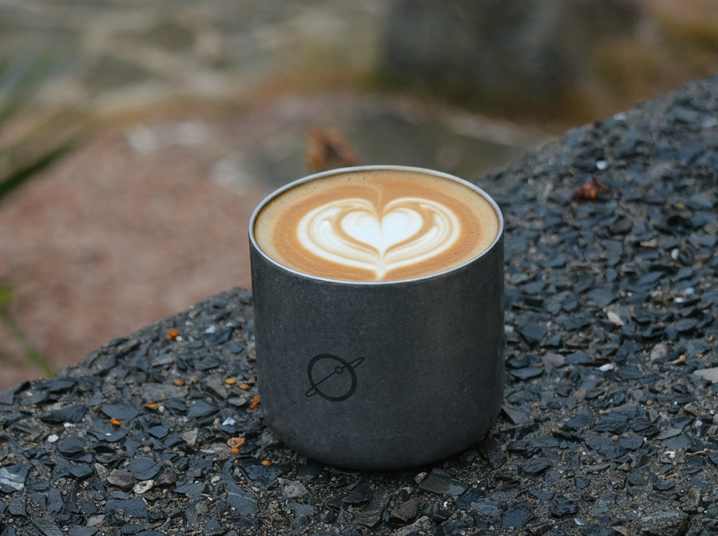 Matter Isolier-Tumbler mit Deckel · Doppelwandig Edelstahl - Ansicht 8