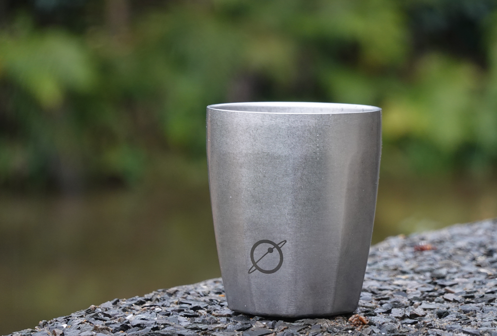 Isolierbecher 10-Seitig · Matt Gebürstet · Doppelwandig 304 Edelstahl - Ansicht 1